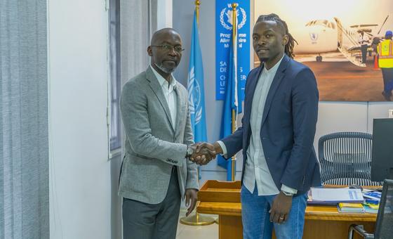 RDC : le footballeur Distel Zola nommé champion de la nutrition par le PAM